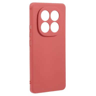 SKALO Xiaomi Redmi Note 14 Pro 5G Ultratunt TPU Suojakuori - Punainen