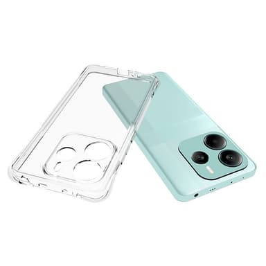 SKALO Xiaomi Redmi Note 14 5G Extra strong TPU Suojakuori - Läpinäkyvä