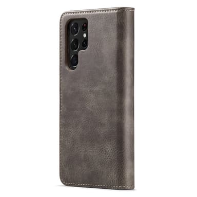 DG MING Samsung S25 Ultra 2-in-1 Magneetti Lompakkokotelo - Harmaa