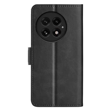 SKALO OnePlus 13 Premium ID Lompakkokotelo - Musta