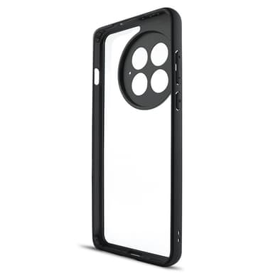 SKALO OnePlus 13 Läpinäkyvä TPU-puskuri Suojakuori - Musta
