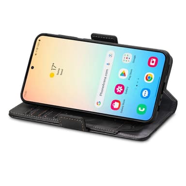 SKALO Samsung S25 CASENEO 002 Premium Lompakkokotelo - Musta