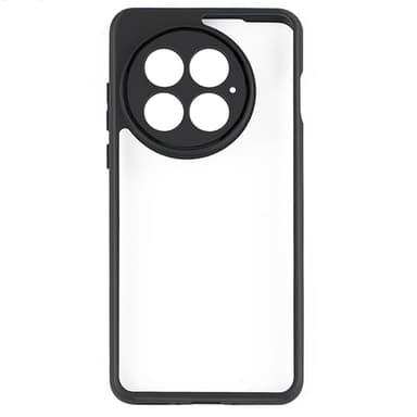 SKALO OnePlus 13 Läpinäkyvä TPU-puskuri Suojakuori - Musta
