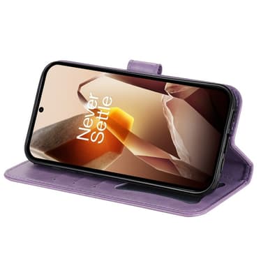 SKALO OnePlus 13 Mandala Lompakkokotelo - Violetti