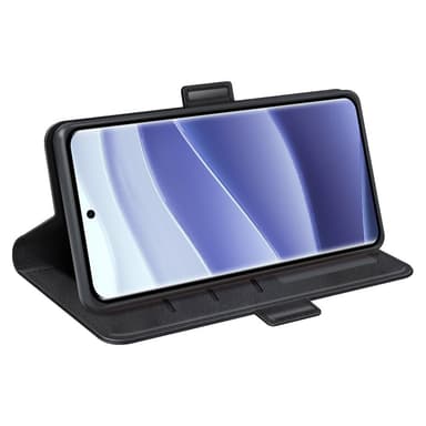 SKALO Xiaomi Redmi Note 14 Pro 5G Premium ID Lompakkokotelo - Musta