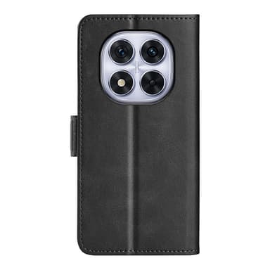 SKALO Xiaomi Redmi Note 14 Pro 5G Premium ID Lompakkokotelo - Musta