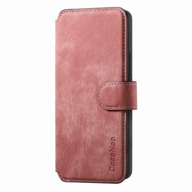 SKALO Samsung S25 CASENEO MW-03 Lompakkokotelo - Pinkki