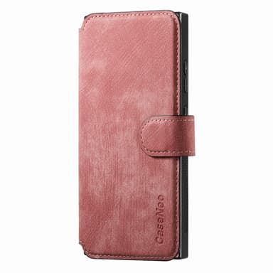 SKALO Samsung S25 Ultra CASENEO MW-03 Lompakkokotelo - Pinkki