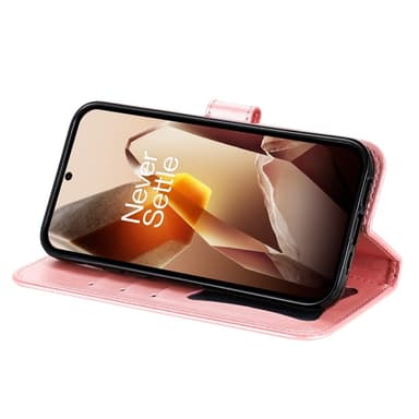 SKALO OnePlus 13 Mandala Lompakkokotelo - Pinkki