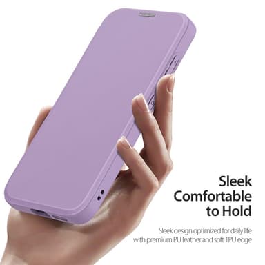 DUX DUCIS Samsung S25+ Skin X Pro Lompakkokotelo - Violetti