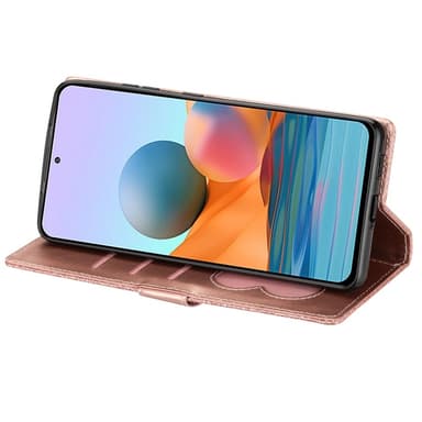 SKALO Samsung S25 Glitter Vetoketju Lompakkokotelo - Ruusukulta