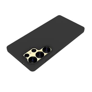 SKALO Samsung S25 Ultra Mattamusta Ultrahohut TPU Suojakuori - Musta