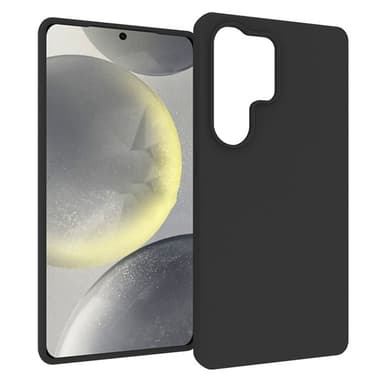 SKALO Samsung S25 Ultra Mattamusta Ultrahohut TPU Suojakuori - Musta