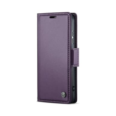 CaseMe Samsung S25 023 Series PU-Läder Lompakkokotelo - Violetti