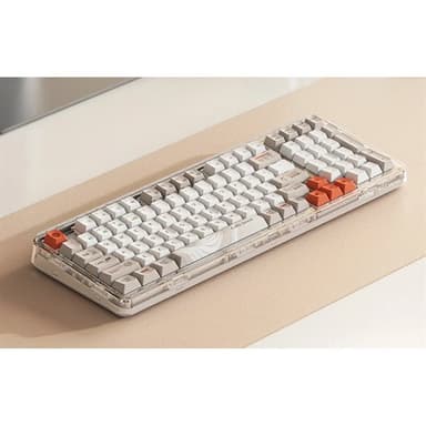 MIIIW Z980 ProMax langaton mekaaninen näppäimistö RGB-valaistuksella - Kahvi