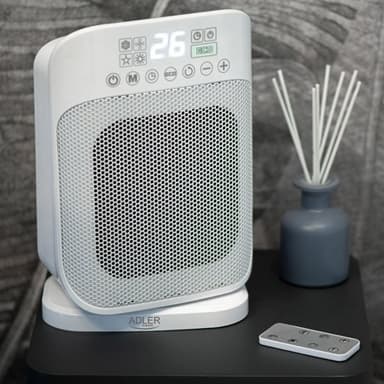 Adler AD 7727 Keraaminen lämmitin, jossa on kaukosäädin