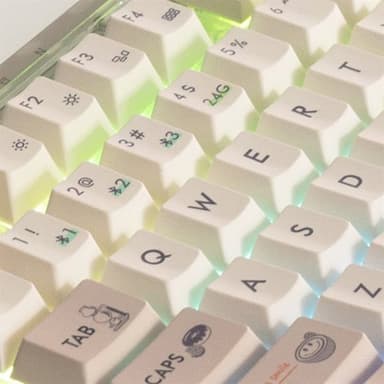 MIIIW Z980 ProMax langaton mekaaninen näppäimistö RGB-valaistuksella - Kahvi