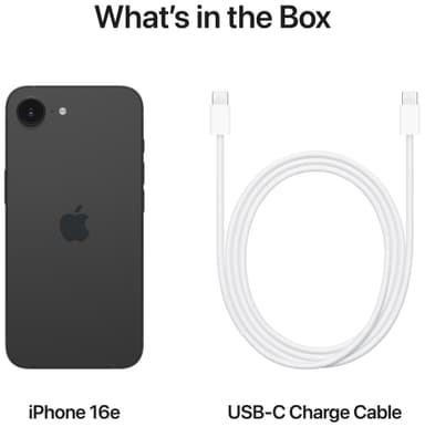 iPhone 16e älypuhelin 512 GB (musta)