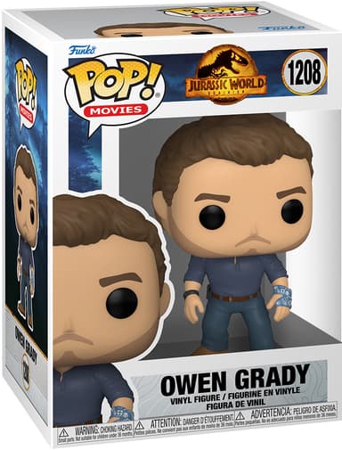 Funko Pop! Jurrasic World figuuri (Owen Grady)