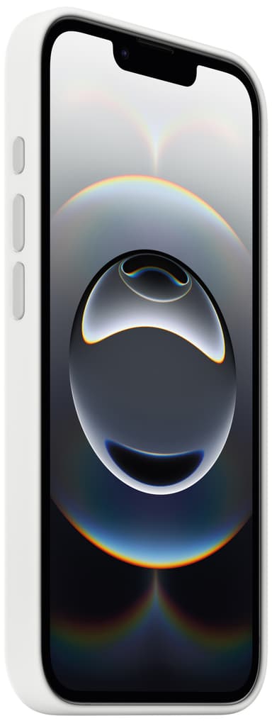 iPhone 16e silikonikuori (valkoinen)