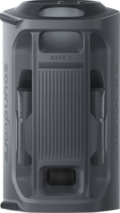 Soundcore Rave 3S kannettava langaton kaiutin (musta)