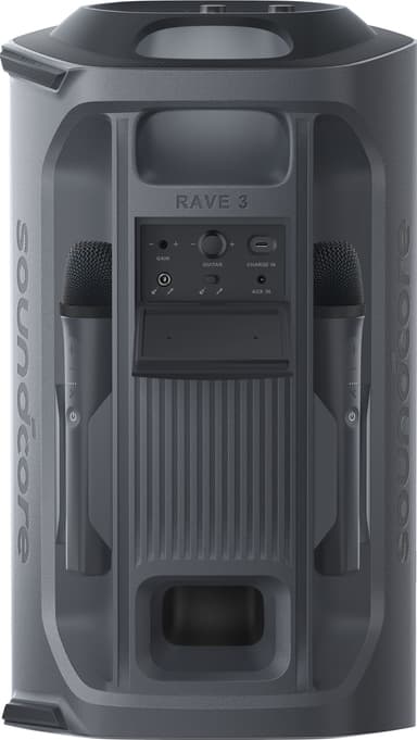 Soundcore Rave 3S kannettava langaton kaiutin (musta)