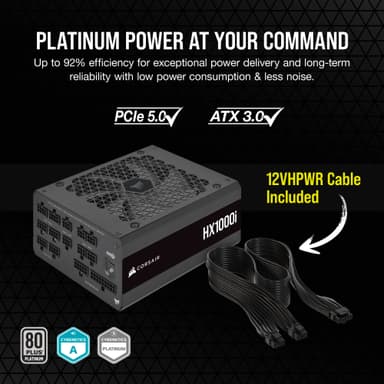 Corsair HX1000i virtalähde (1000 W)
