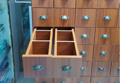 Kulhon kahvat laatikoille ja oville, 10 kpl Pronssi