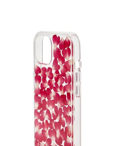 Clear Case iPhone 13 / 14 / 15 / 16e Red Roses