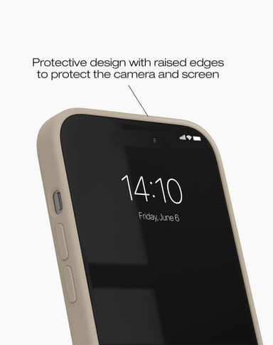 Silicone Case iPhone 13 / 14 / 15 / 16e Beige