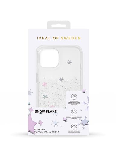 Clear Case iPhone 13 / 14 Snowflake