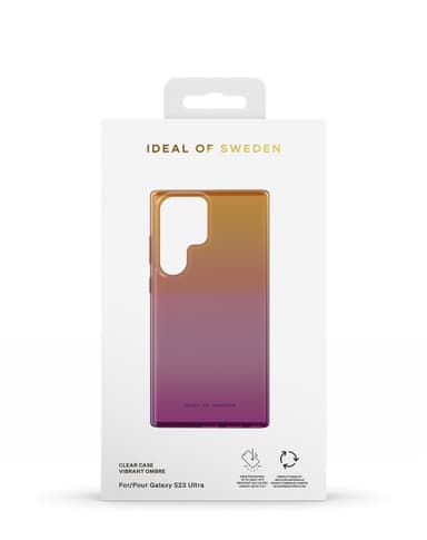 Clear Case Galaxy S23 Ultra Vibrant Ombre