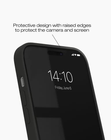 Silicone Case iPhone 15 Plus Black