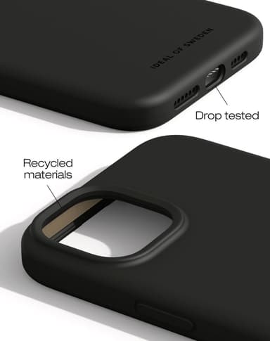 Silicone Case iPhone 15 Plus Black