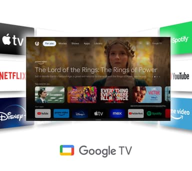 Thomson Google 40" 40QG4S14 FullHD älytelevisio (2024/sivujalat)