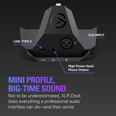 Elgato Stream Deck + XLR telakointiasema