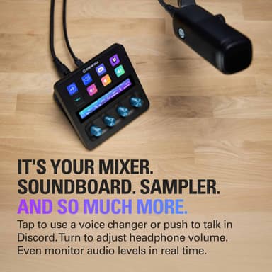 Elgato Stream Deck + XLR telakointiasema