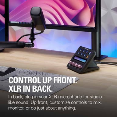 Elgato Stream Deck + XLR telakointiasema