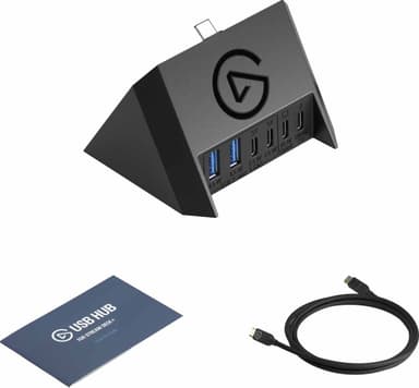 Elgato Stream Deck + USB hubi