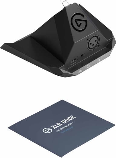 Elgato Stream Deck + XLR telakointiasema