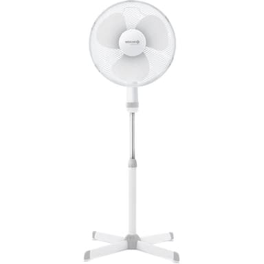SENCOR Lattiatuuletin Valkoinen 40 cm halk. Säädettävä korkeus