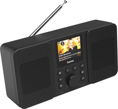 Hama DIR10 radio (musta)