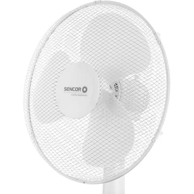 SENCOR Lattiatuuletin Valkoinen 40 cm halk. Säädettävä korkeus