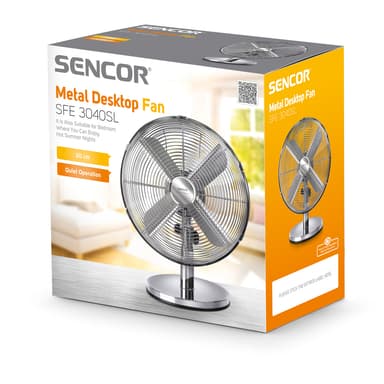 SENCOR Pöytätuuletin Teräs 30 cm