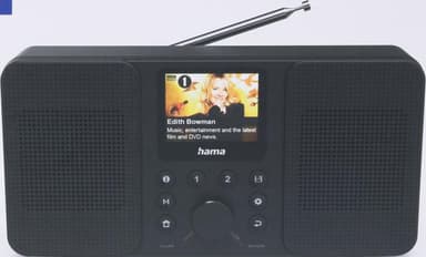Hama DIR10 radio (musta)