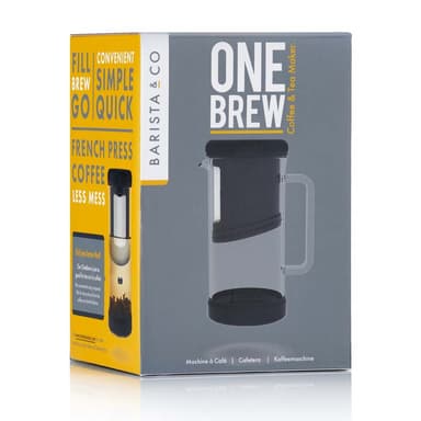 OneBrew Kahvin- ja Teenkeitin - Musta