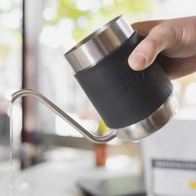 Shorty Pour Over Kannu - Teräs (600ml)