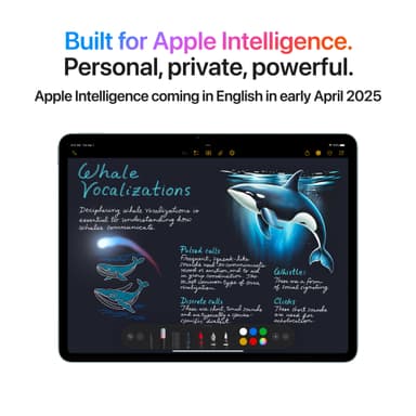 iPad Air 11 M3 1 TB WiFi + Cellular (tähtivalkea)
