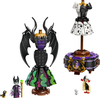 LEGO Disney Pahattaren ja Cruella De Vilin mekot 43262