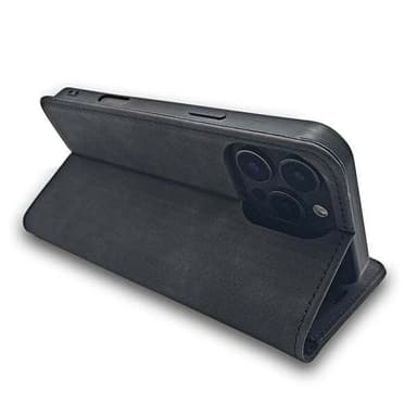 Keinonahkainen kotelo iPhone 11 - Svart